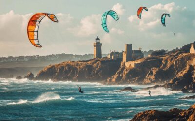 Kitesurf en Bretagne : 5 spots eco-friendly pour rider en conscience